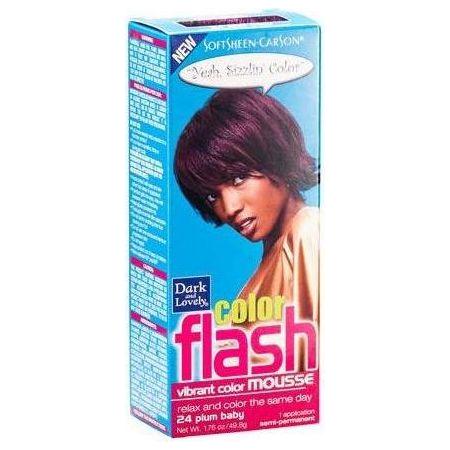 Dark and Lovely Soft Sheen-Carson Color Flash Vibrant Color Mousse 1.76 oz - Image 9