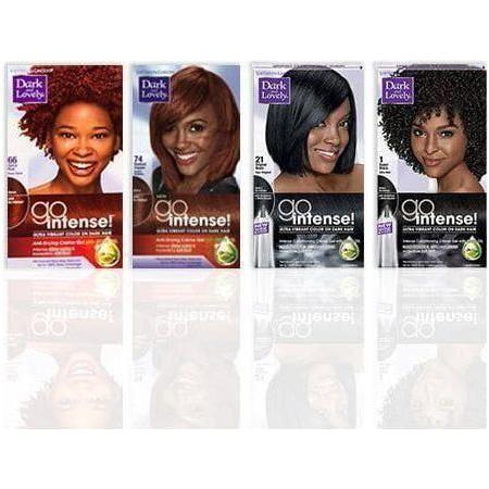 Dark and Lovely Soft Sheen-Carson Go Intense Ultra Vibrant Color On Dark Hair