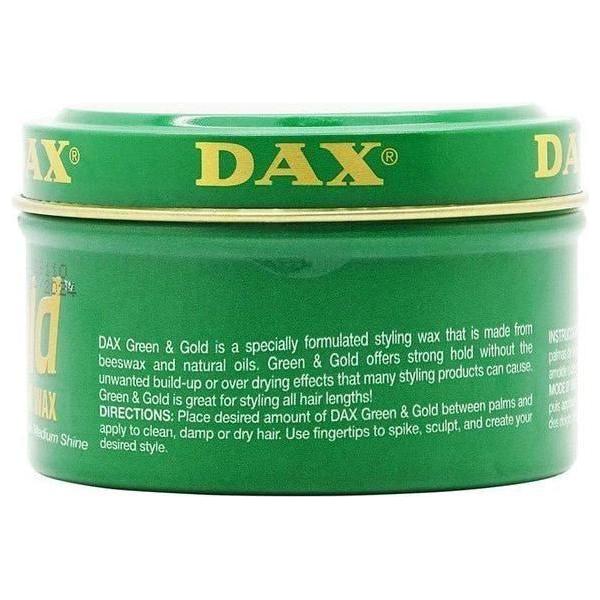 DAX Green and Gold Hair Wax 99g - Image 3