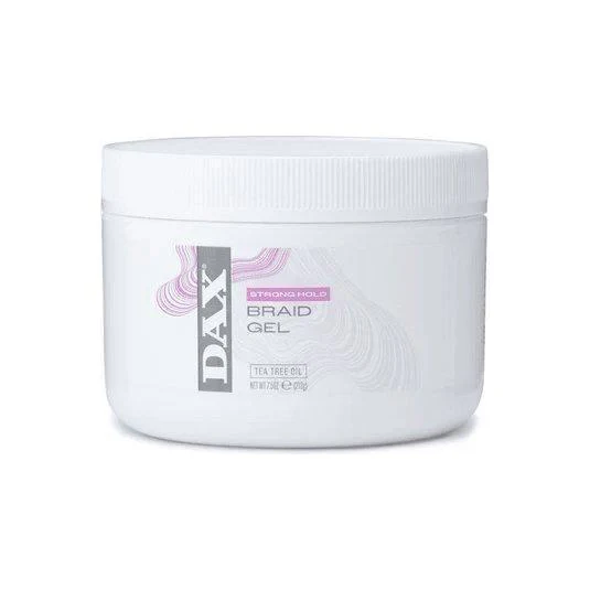 Dax Hair Braid Gel Tea Tree Oil Strong Hold 4oz / 7.5oz - Image 2