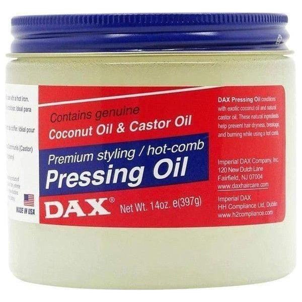 DAX Pressing Oil Enriched with Coconut Oil & Castor Oil 3.5/7.5/14 oz - Image 6