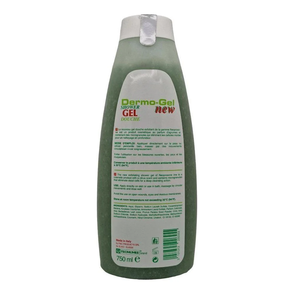 Dermo-Gel New Shower Gel WIth Aloe Vera Extract 750ml - Image 2