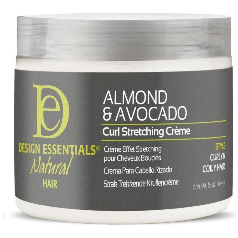 Design Essentials Almond & Avocado Curl Stretching Creme 16oz
