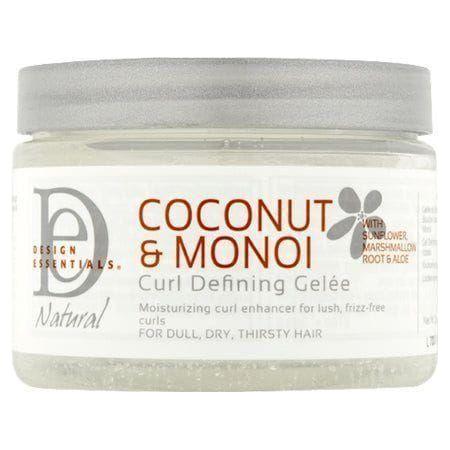Design Essentials Coconut & Monoi Curl Defining Gelee 12oz
