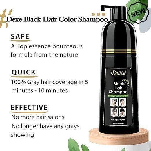 Dexe Black Hair Shampoo Classic - Image 4
