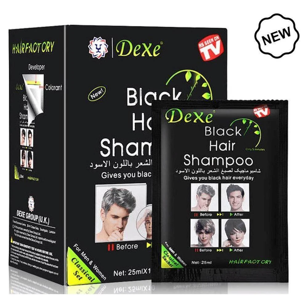 Dexe Black Hair Shampoo Classic - Image 5