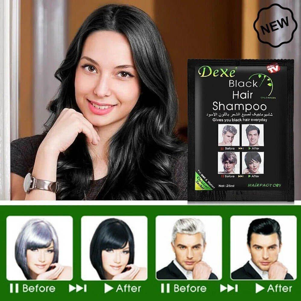 Dexe Black Hair Shampoo Classic - Image 7