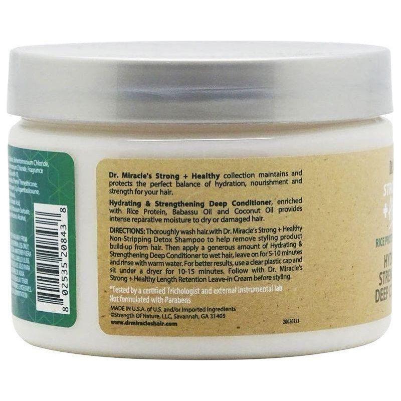 Dr.Miracle's Rice Protein & Babbasu Oil Hydrating & Strengthening Deep Conditioner 340g - Image 2