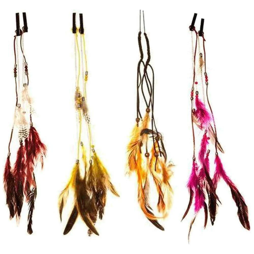 Dream Hair 2 Clip-In Feather Extensions 16"/40Cm Synthetic Hair