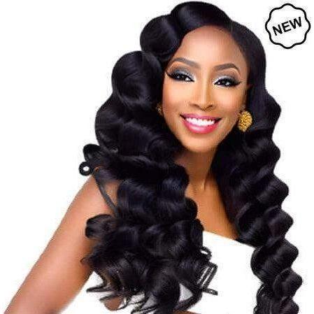 Dream Hair Africo Body Wave Weaving Human & Premium Synthetic Hair 6 pcs.