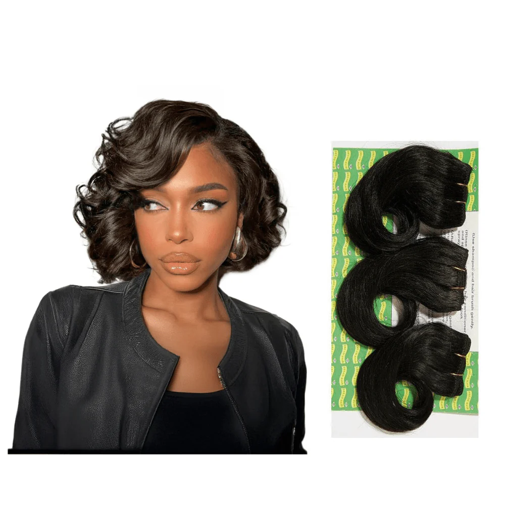 Dream Hair Body Wave 8"/20Cm (3Pcs) Human Hair