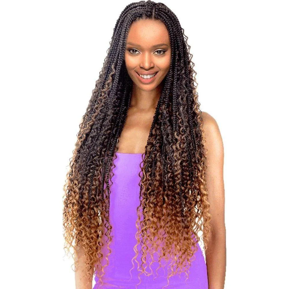Dream Hair Boho Hippie Crochet Braid Kunsthaar 22" & 28"