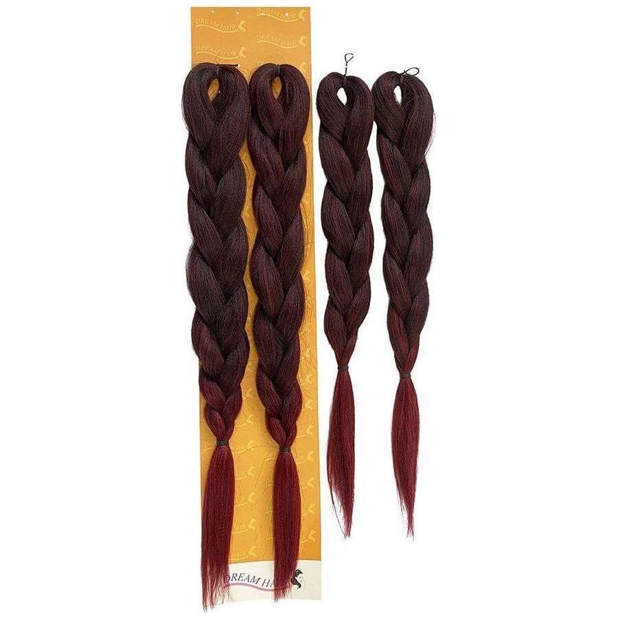 Dream Hair Braids Exception 4x Pre Stretched 100% Kunsthaar 4 pcs, 170g - Image 5
