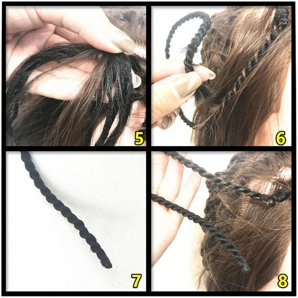 Dream Hair Brazil Wool Hair 100% Acrylic Hand & Machine Knit - Image 4