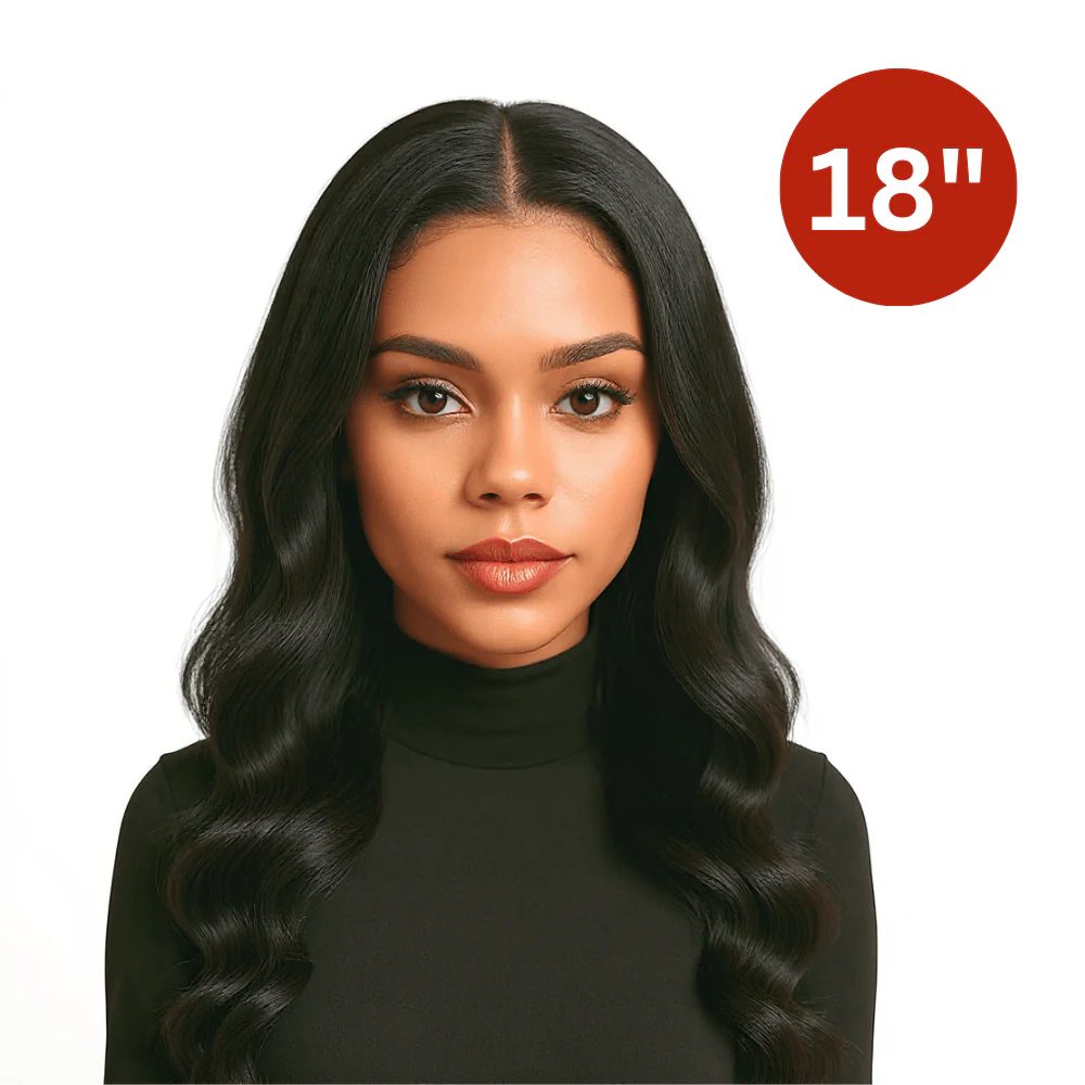 Dream hair Brazilian Hair Body Wave 4pcs + 14'' Lace Frontal (Natural Color) - Image 5