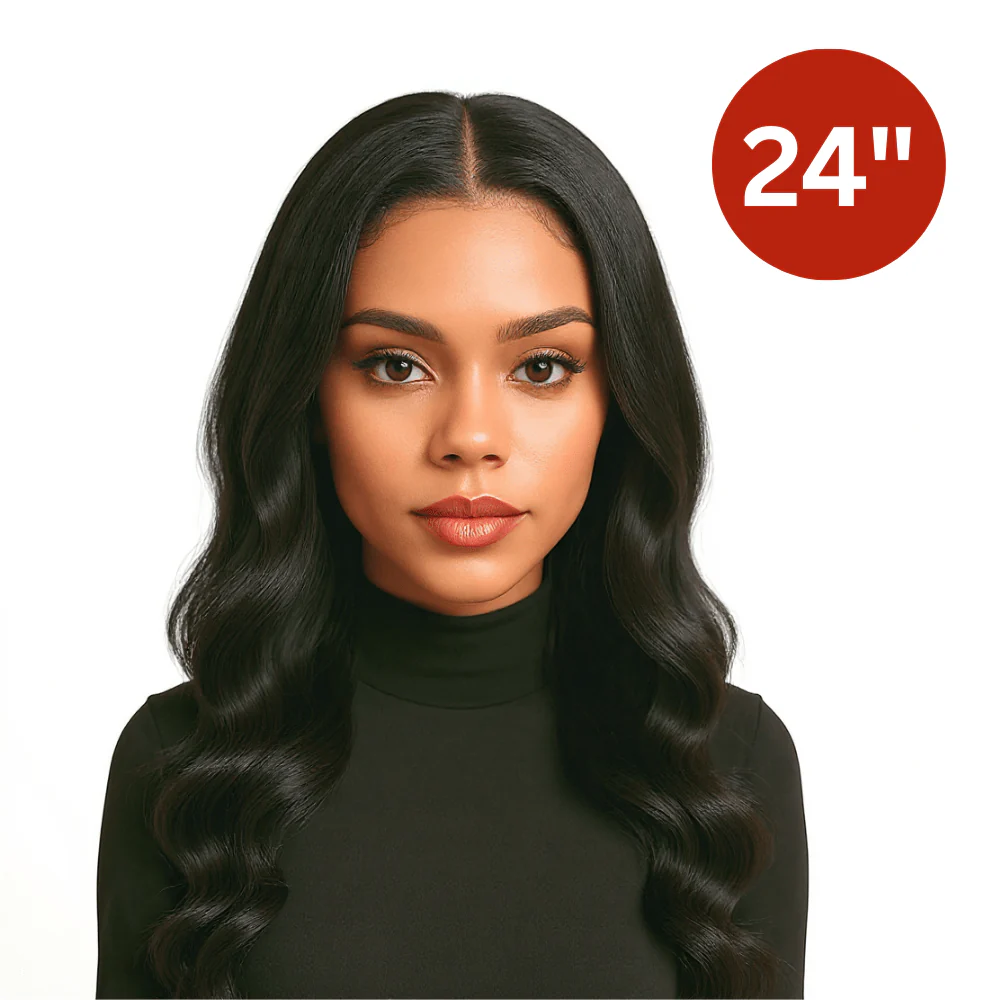 Dream hair Brazilian Hair Body Wave 4pcs + 14'' Lace Frontal (Natural Color) - Image 7