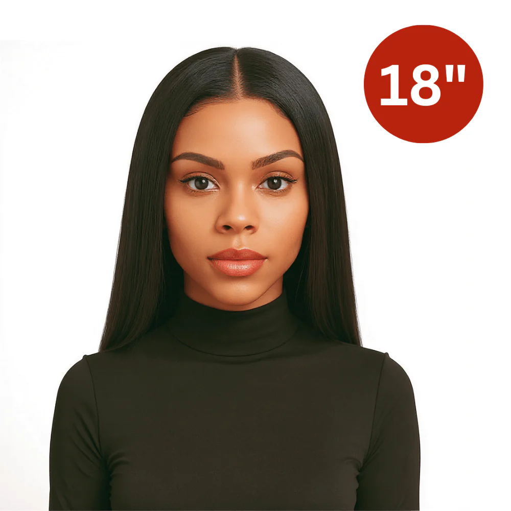 Dream hair Brazilian Hair Straight 4pcs + 14'' Lace Frontal (Natural Color) - Image 5