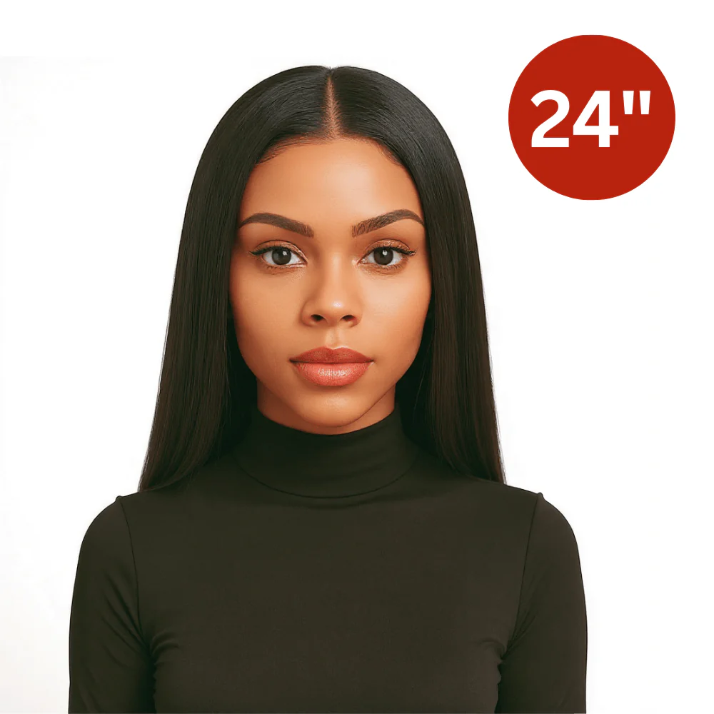 Dream hair Brazilian Hair Straight 4pcs + 14'' Lace Frontal (Natural Color) - Image 7