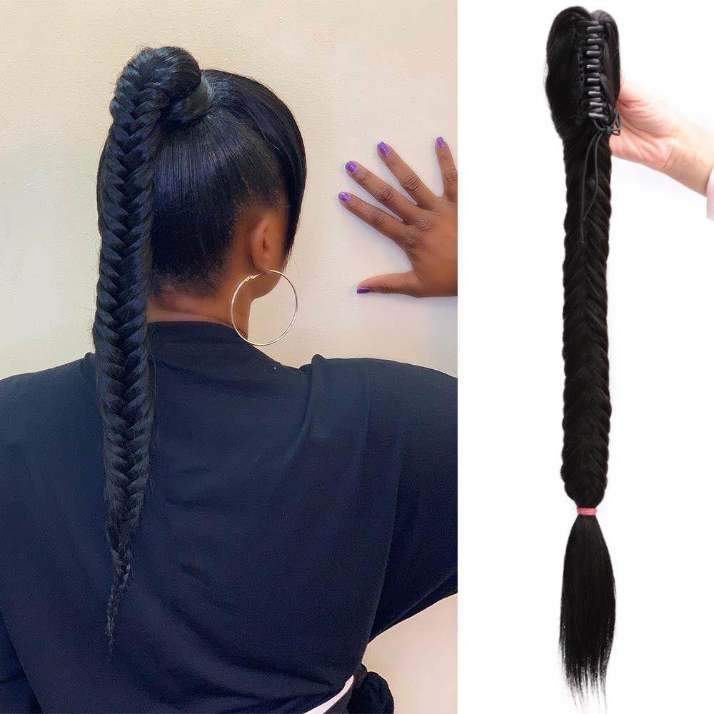Dream Hair Claw Jaw Kinky Straight Ponytail 22" - Synthetic Hair