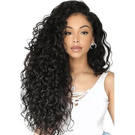 Dream Hair Clip-In Extensions Set Deep Wave Human Hair, Echthaar