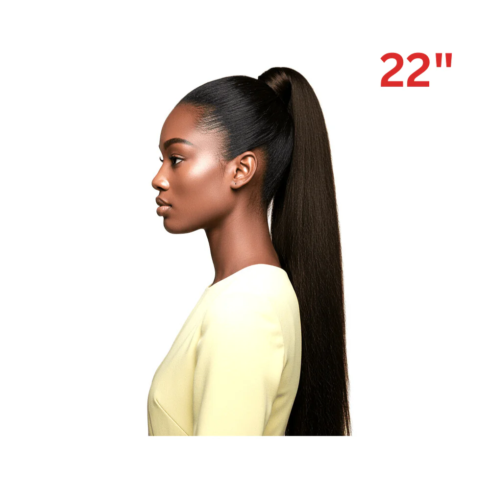 Dream Hair EL Ponytail Straight Human Hair 22" & 24" - Image 7