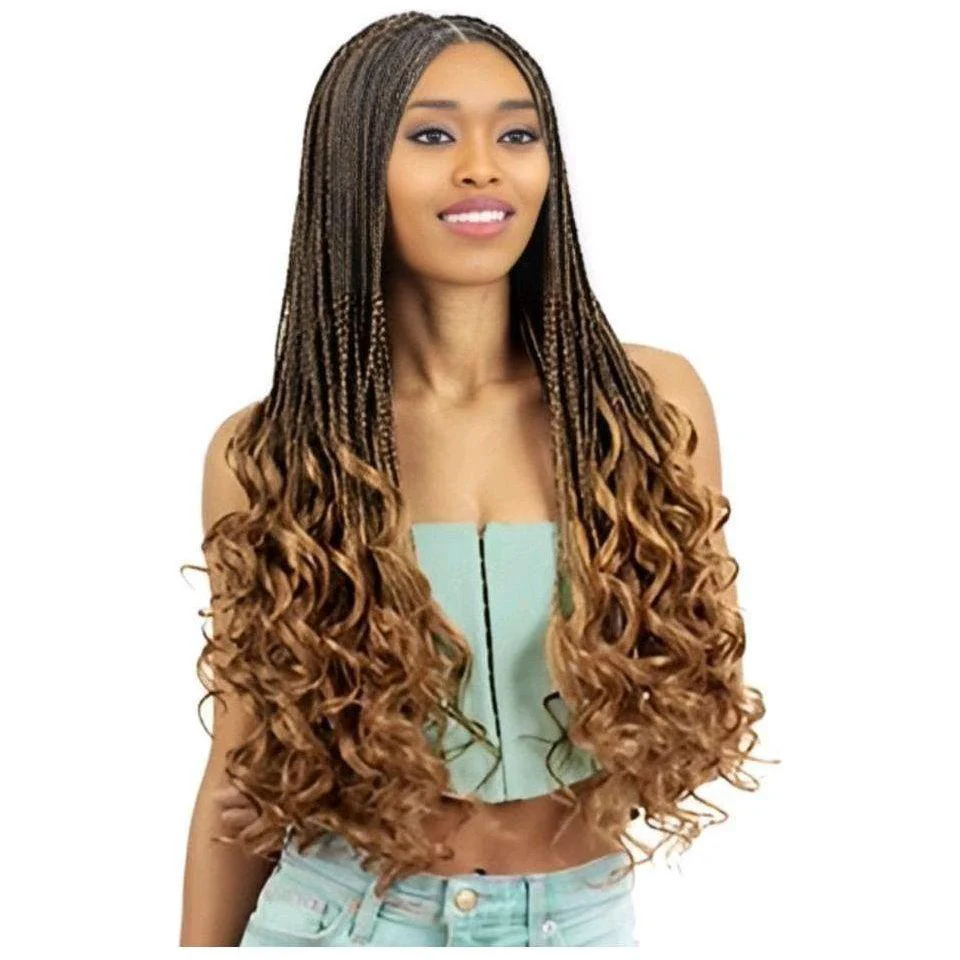 Dream Hair French Curl Crochet Braided X3 Pcs 22'' 150g