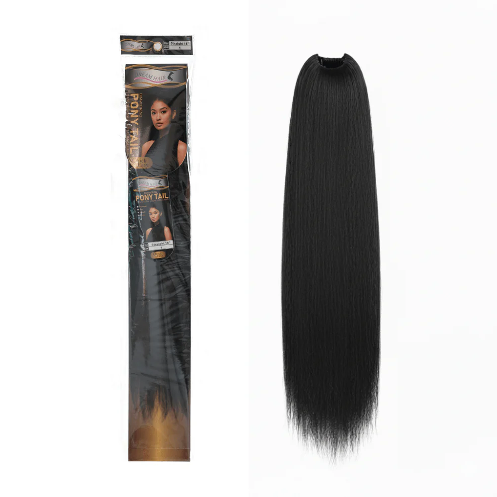 Dream Hair Human Hair Ponytail Straight 18" - Image 6