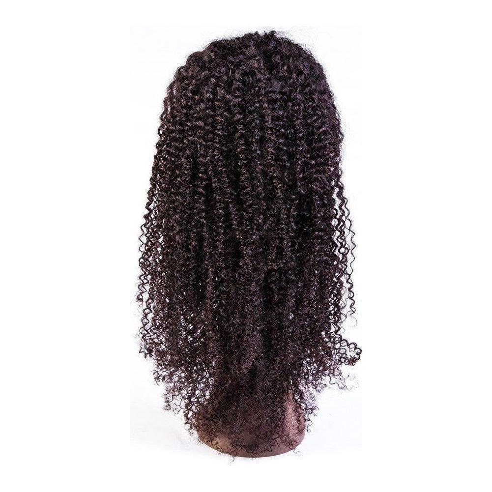 Dream Hair Natural Brazilian Hair Top Perücke Jerry Curl Col: Natural - Image 2