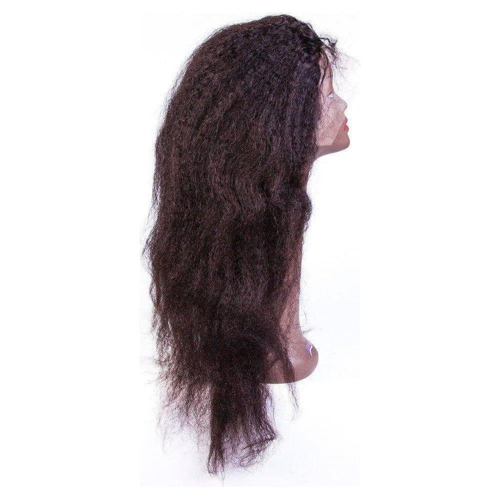 Dream Hair Natural Brazilian Hair Top Perücke Kinky Straight :Natural - Image 2