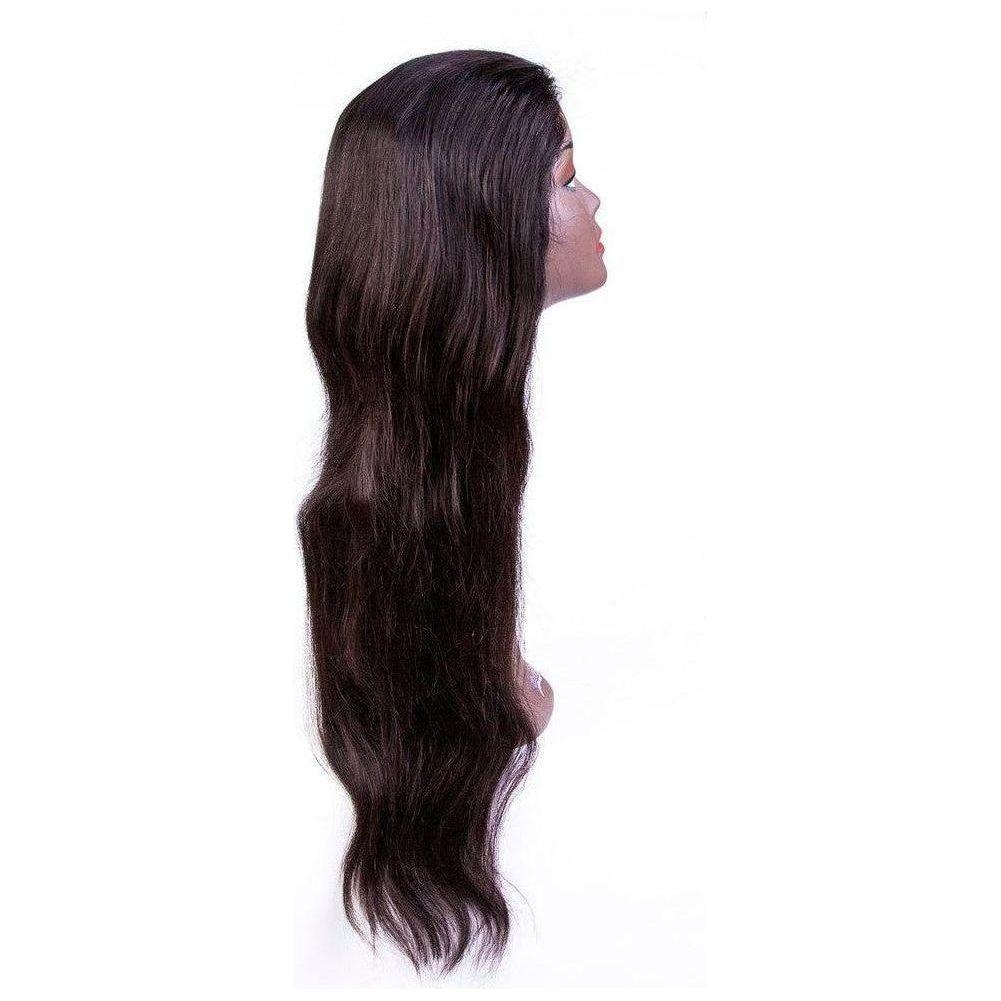 Dream Hair Natural Brazilian Hair Top Perücke Straight Col: Natural - Image 3