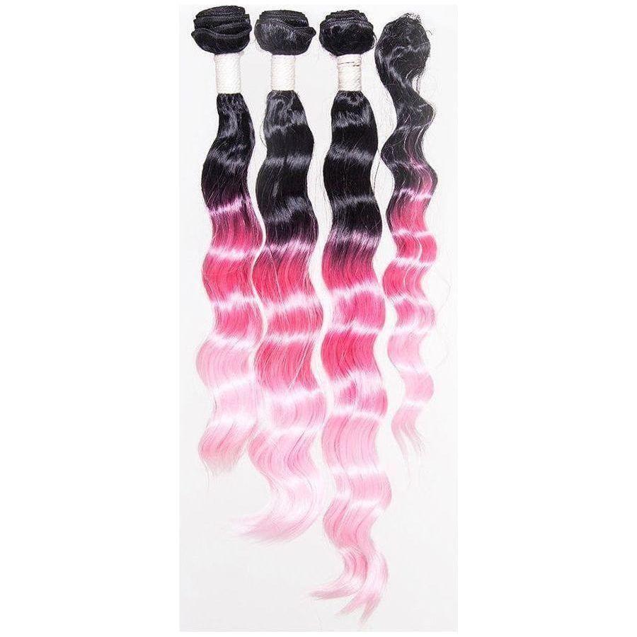 Dream Hair Ombre Kunsthaar Tressen 4Pcs - Image 10