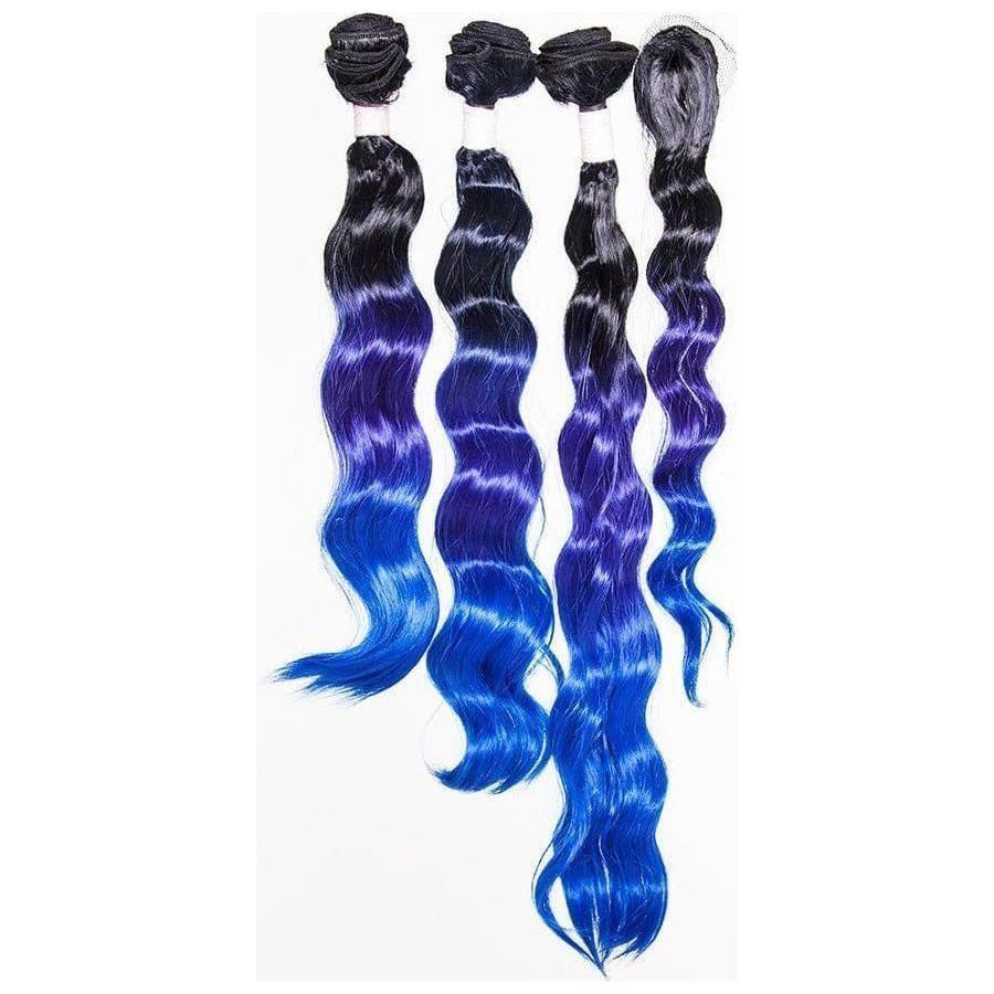 Dream Hair Ombre Kunsthaar Tressen 4Pcs - Image 8