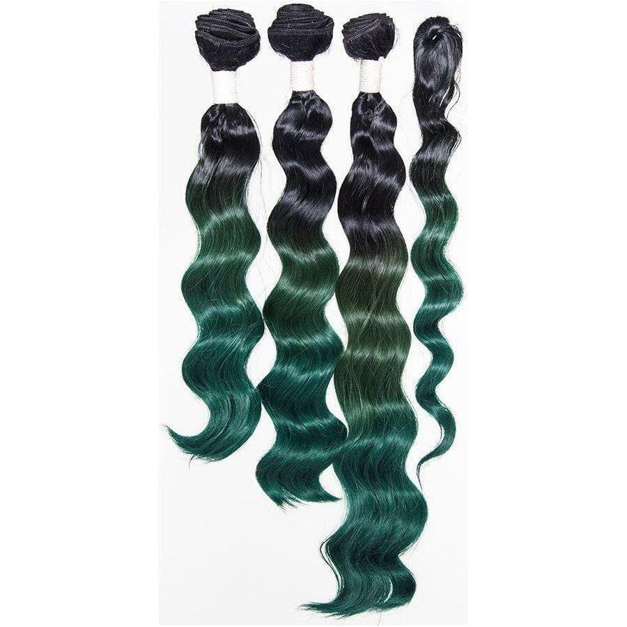 Dream Hair Ombre Kunsthaar Tressen 4Pcs - Image 9