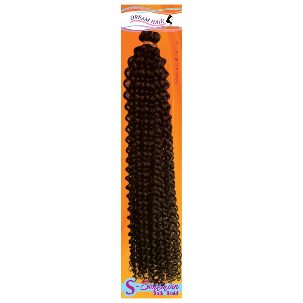 Dream Hair S-High Heat Bohemian Bulk Braid 16"/40cm Synthetic Hair - Image 4