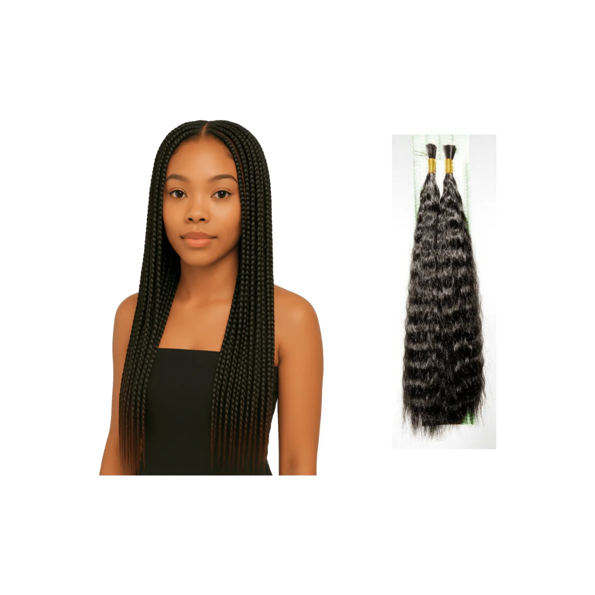 Dream Hair S-Weft Bulk 24"/61cm Synthetic Hair