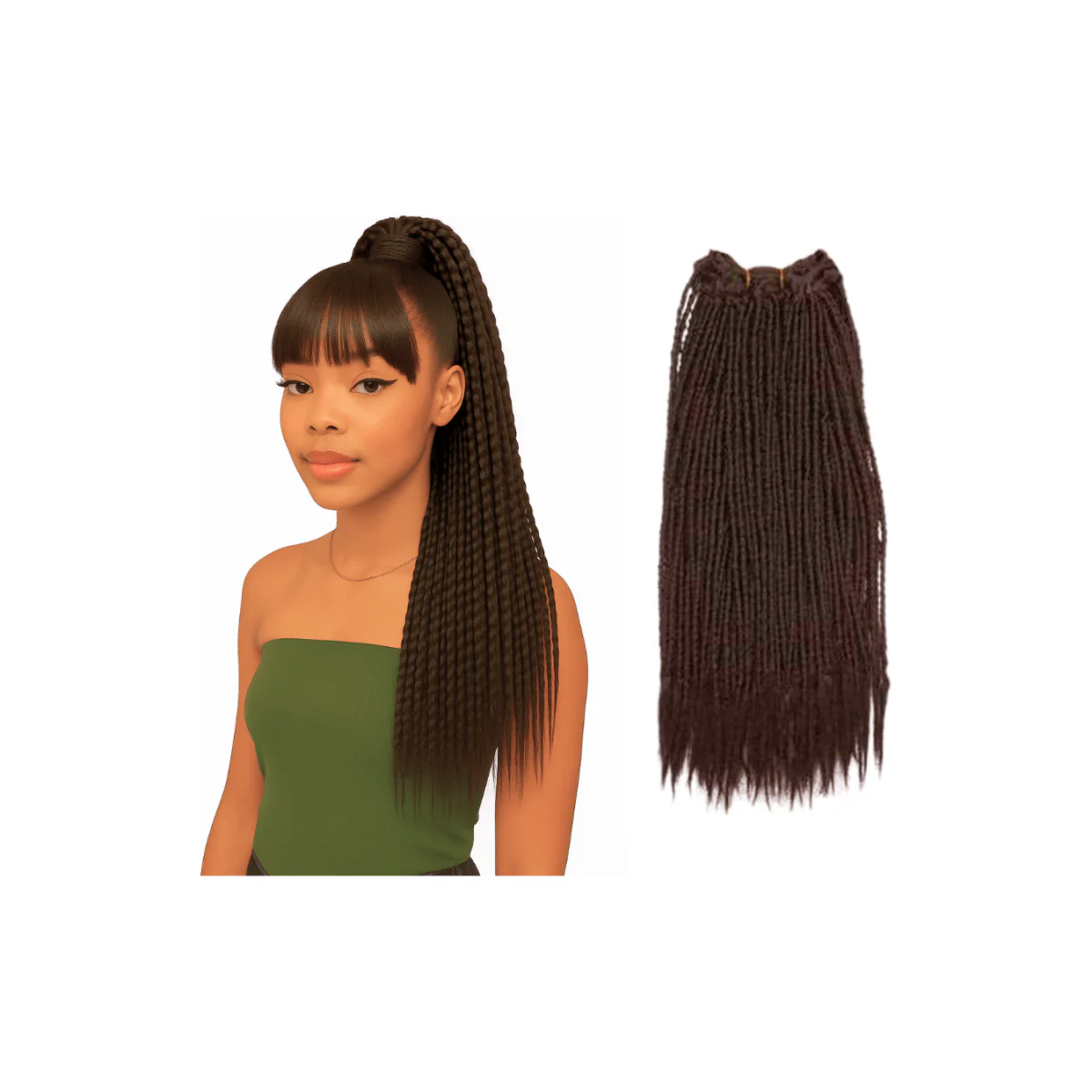 Dream Hair Soft Dread Locks 16"/40cm Synthetic Hair