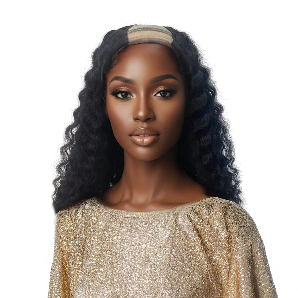 Dream Hair U-part wig Straight & Wavy 22inch (natural color) - Image 3