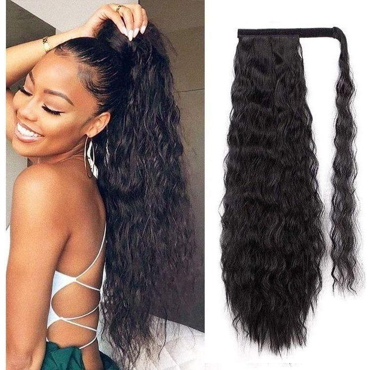 Dream Hair Water Wave Curly Synthetic Ponytail 22"