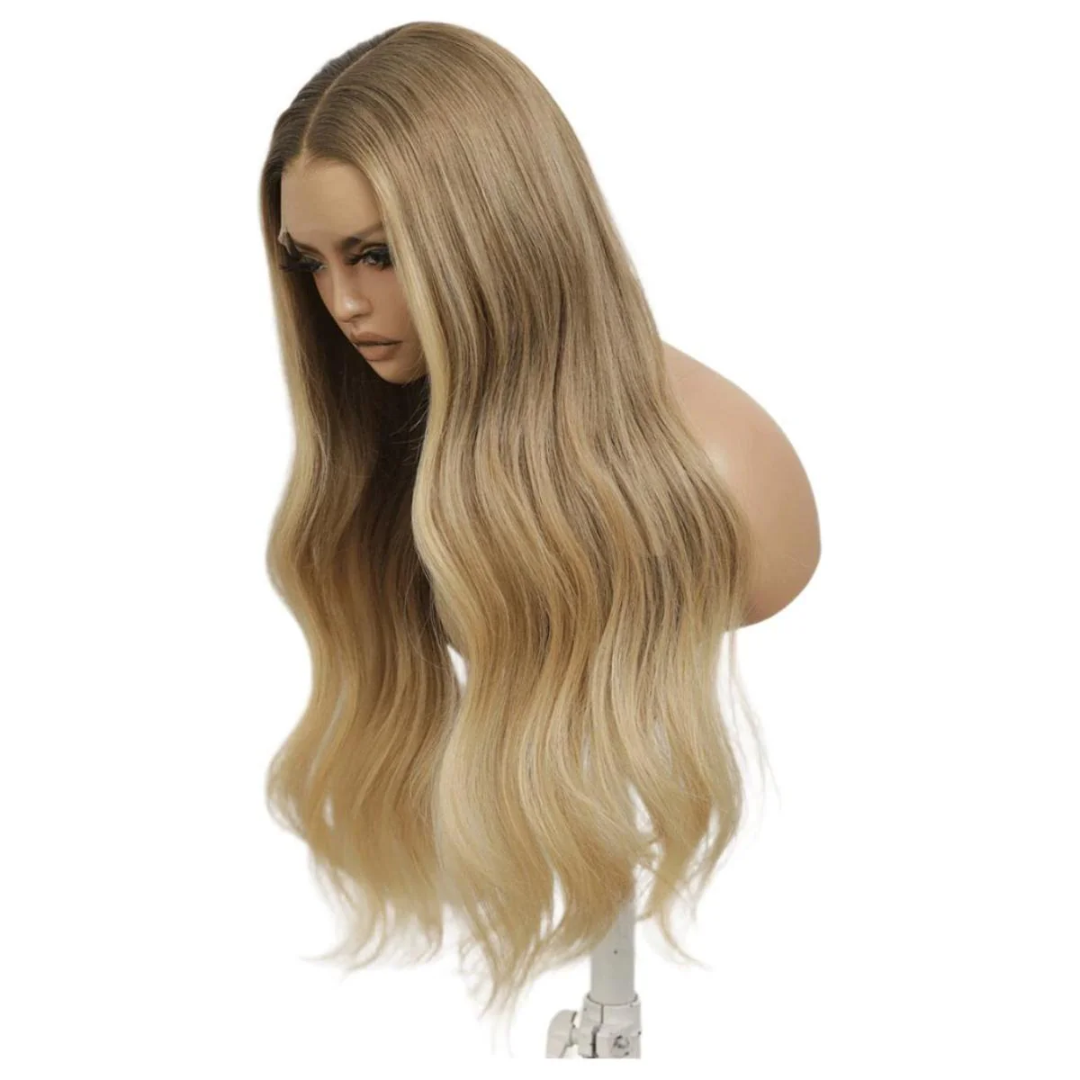 Dream Hair Human Hair Wavy Wig Indian Virgin - Image 13