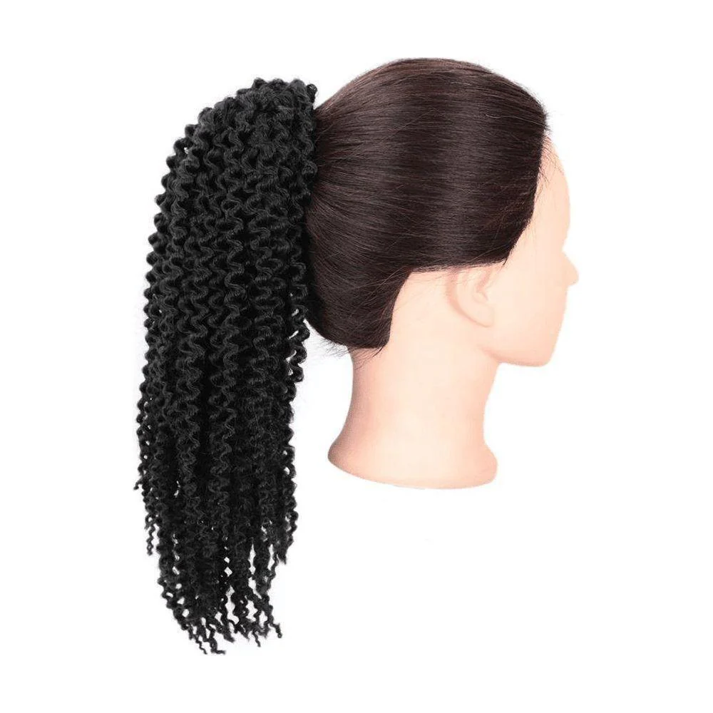Dream Hair Wavy Wrap Clip in Ponytail 12" - Synthetic Hair - Image 5