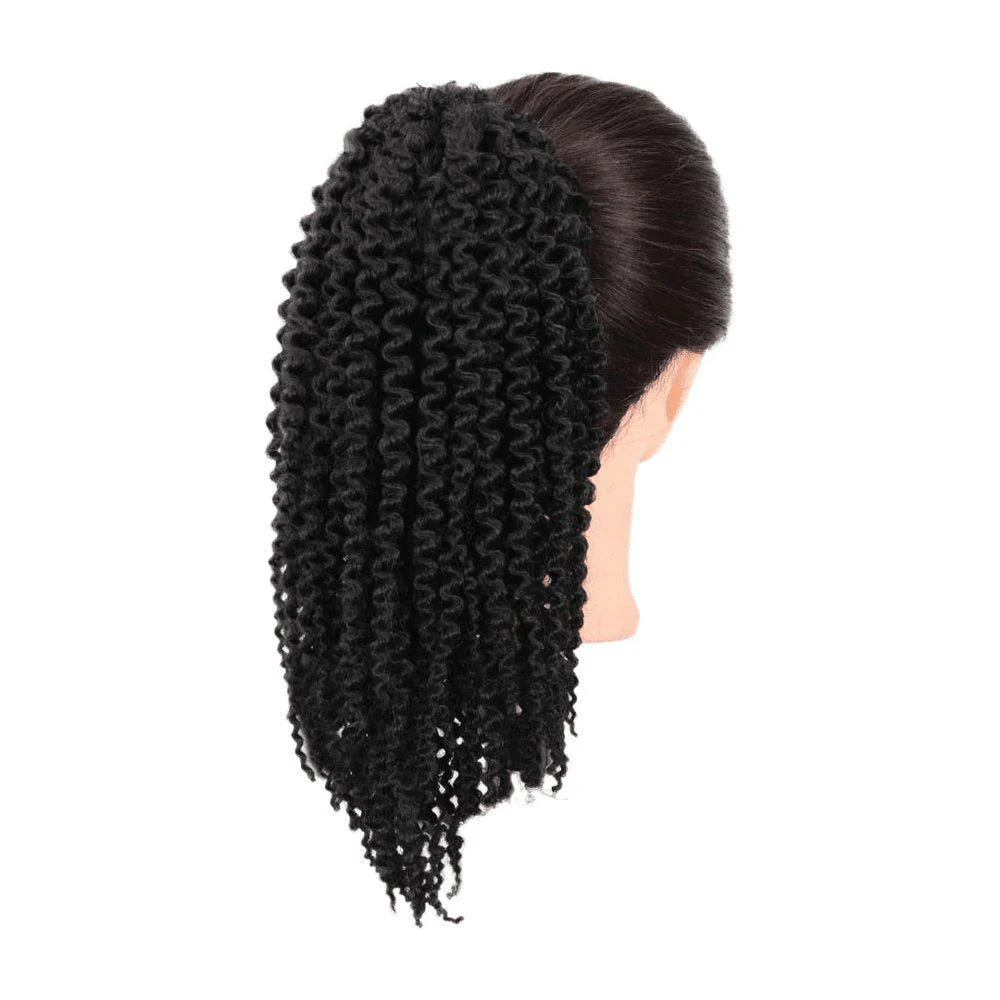 Dream Hair Wavy Wrap Clip in Ponytail 12" - Synthetic Hair - Image 6