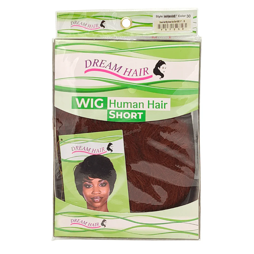 Dream Hair Wig HUMAN HAIR Short 0002 - Image 2