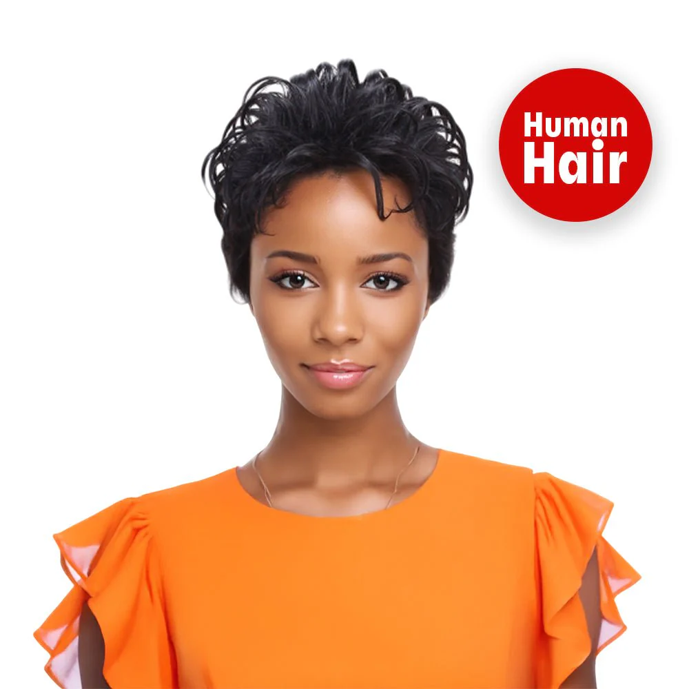 Dream Hair Wig HUMAN HAIR Short 0004