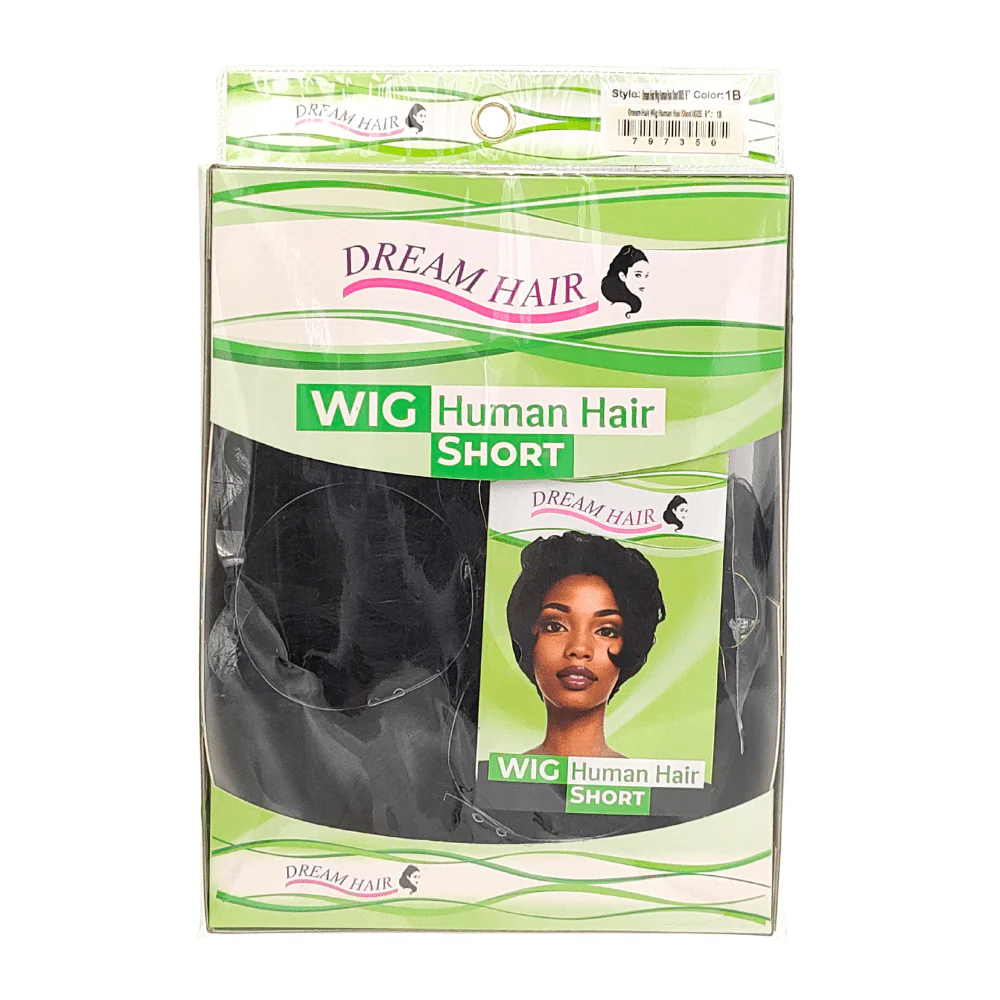 Dream Hair Wig HUMAN HAIR Short 0005 - Image 2