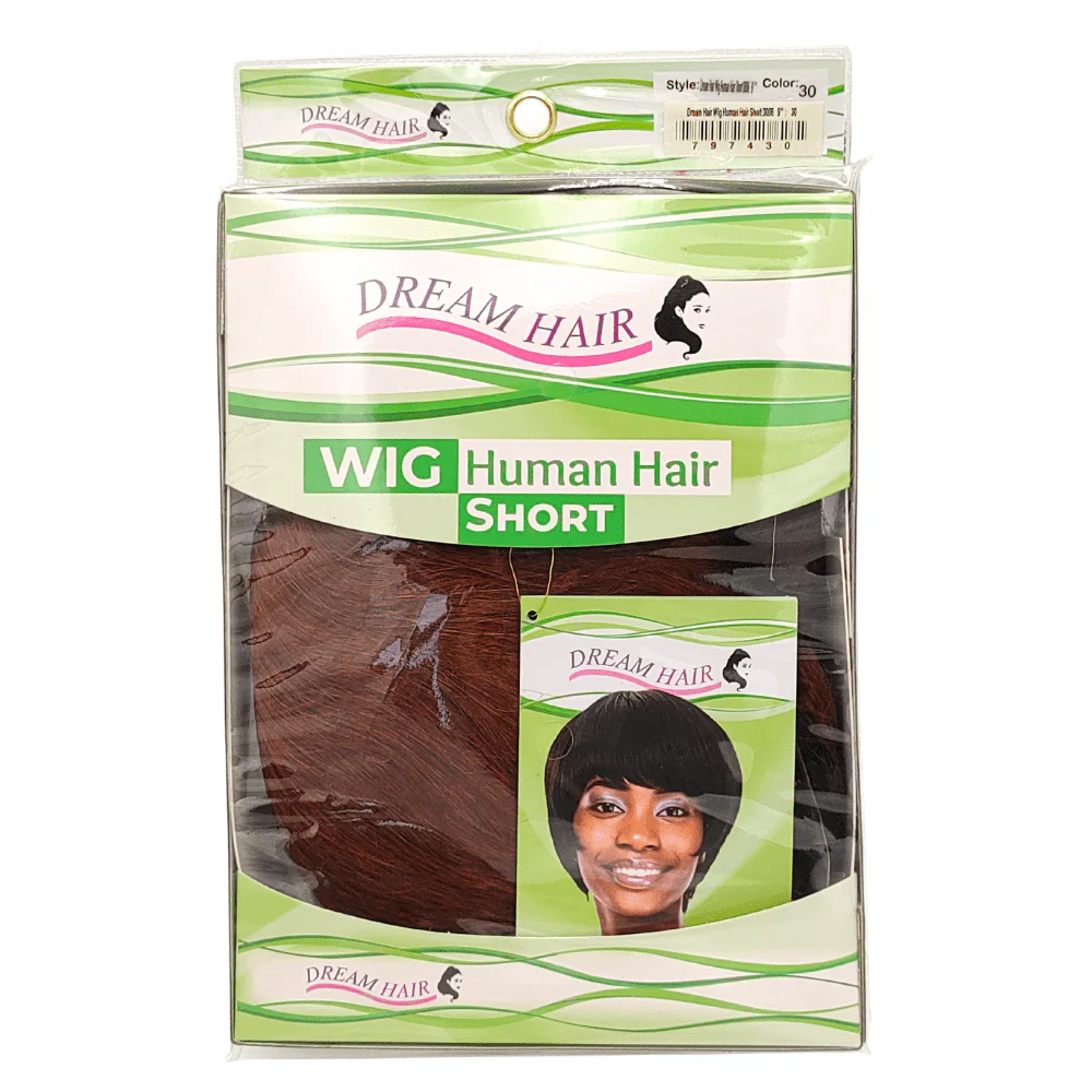 Dream Hair Wig HUMAN HAIR Short 0006 - Image 2