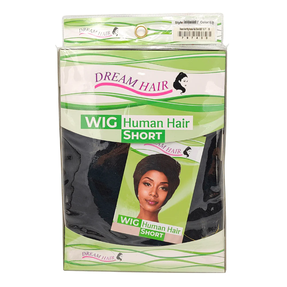 Dream Hair Wig HUMAN HAIR Short 0007 - Image 2