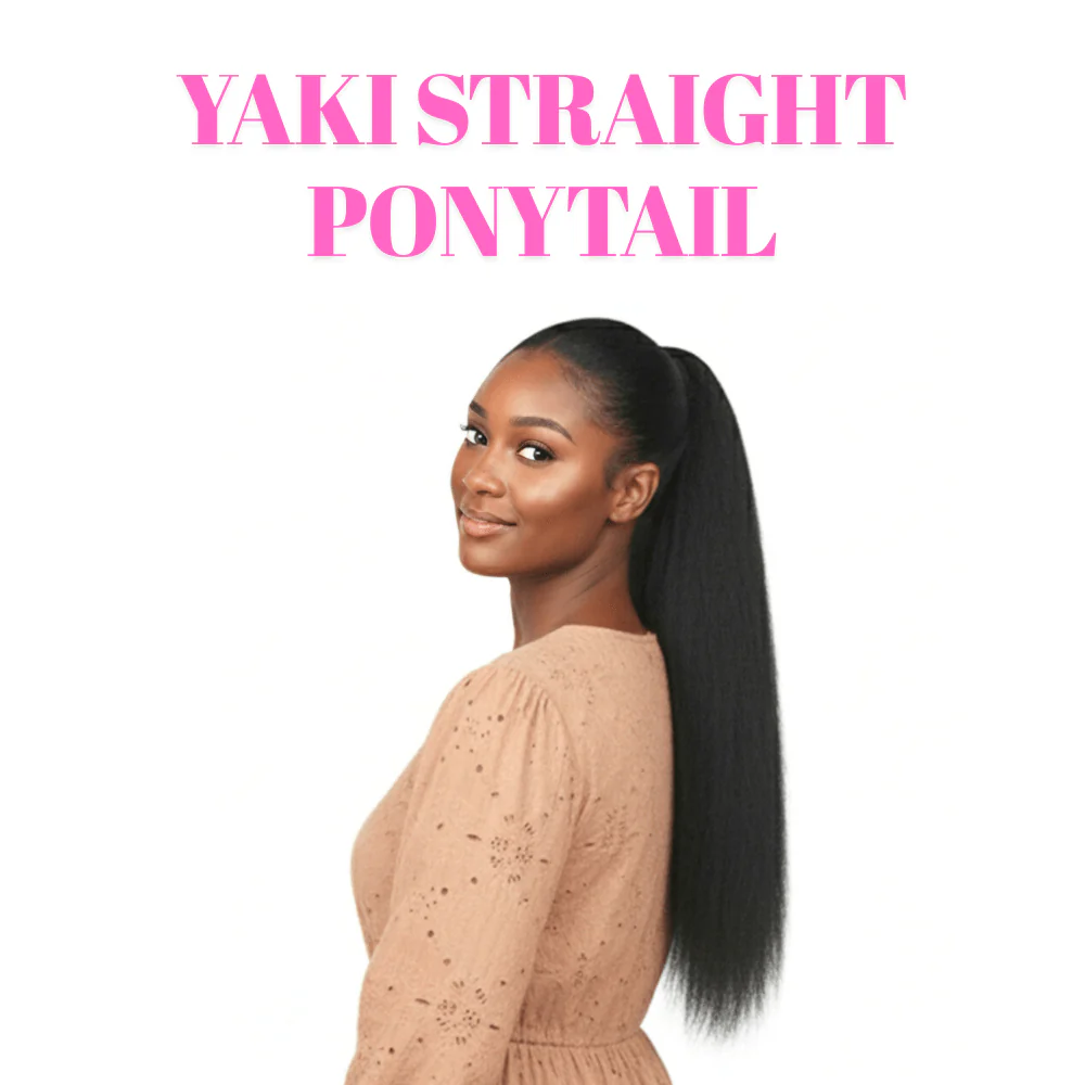Dream Hair Yaki Straight Ponytail 22"