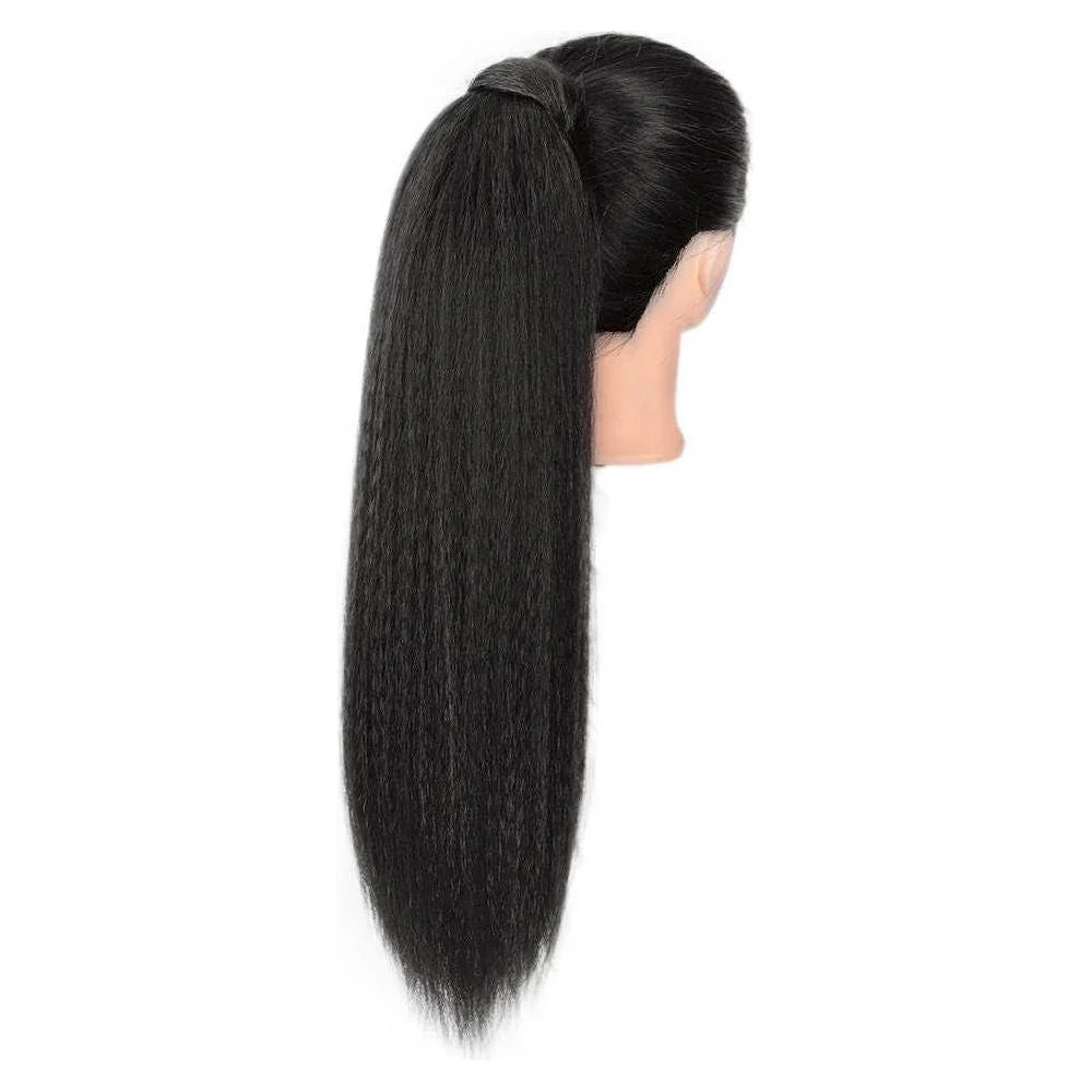 Dream Hair Yaki Straight Wave Ponytail 24" - Synthetic Hair - Image 2