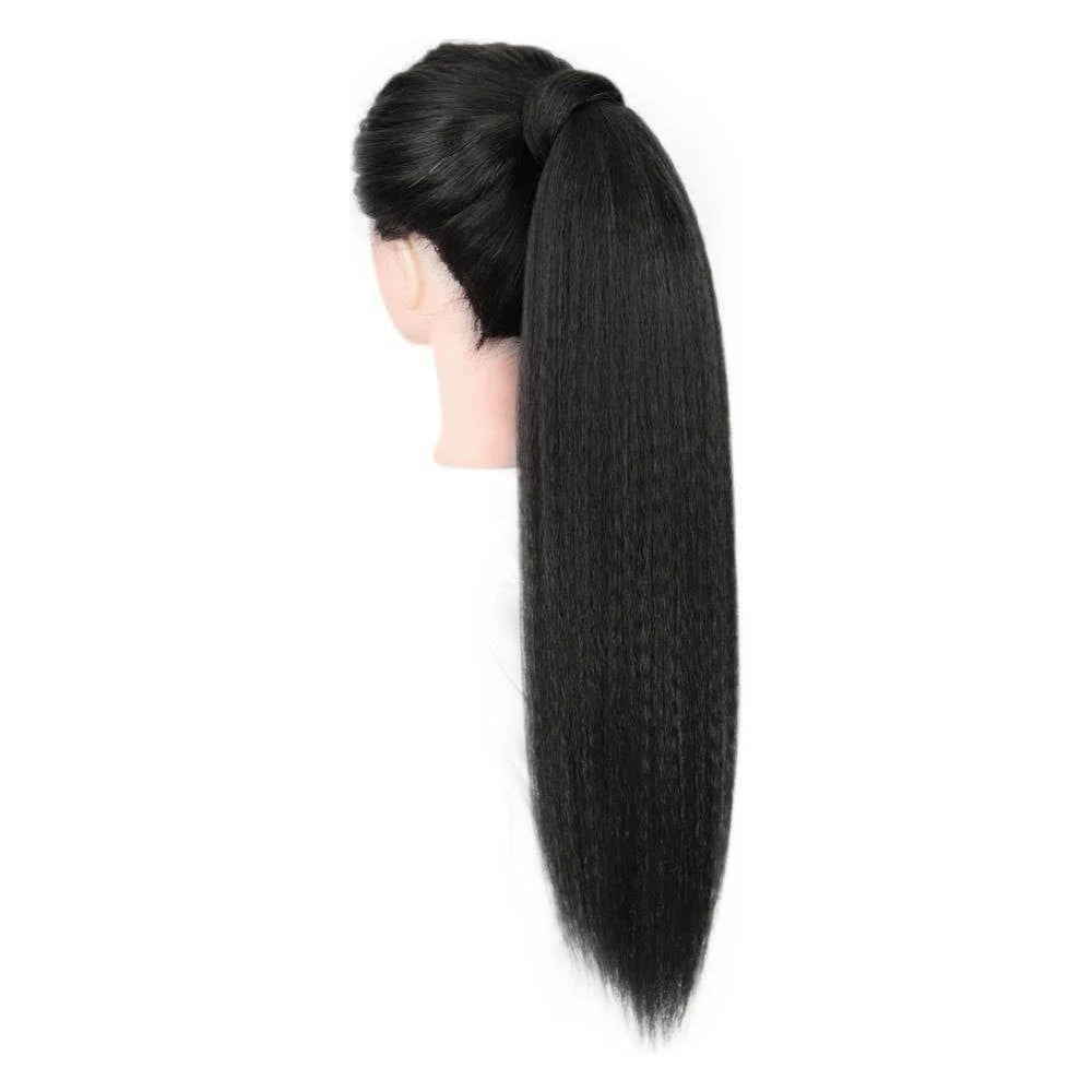 Dream Hair Yaki Straight Wave Ponytail 24" - Synthetic Hair - Image 3
