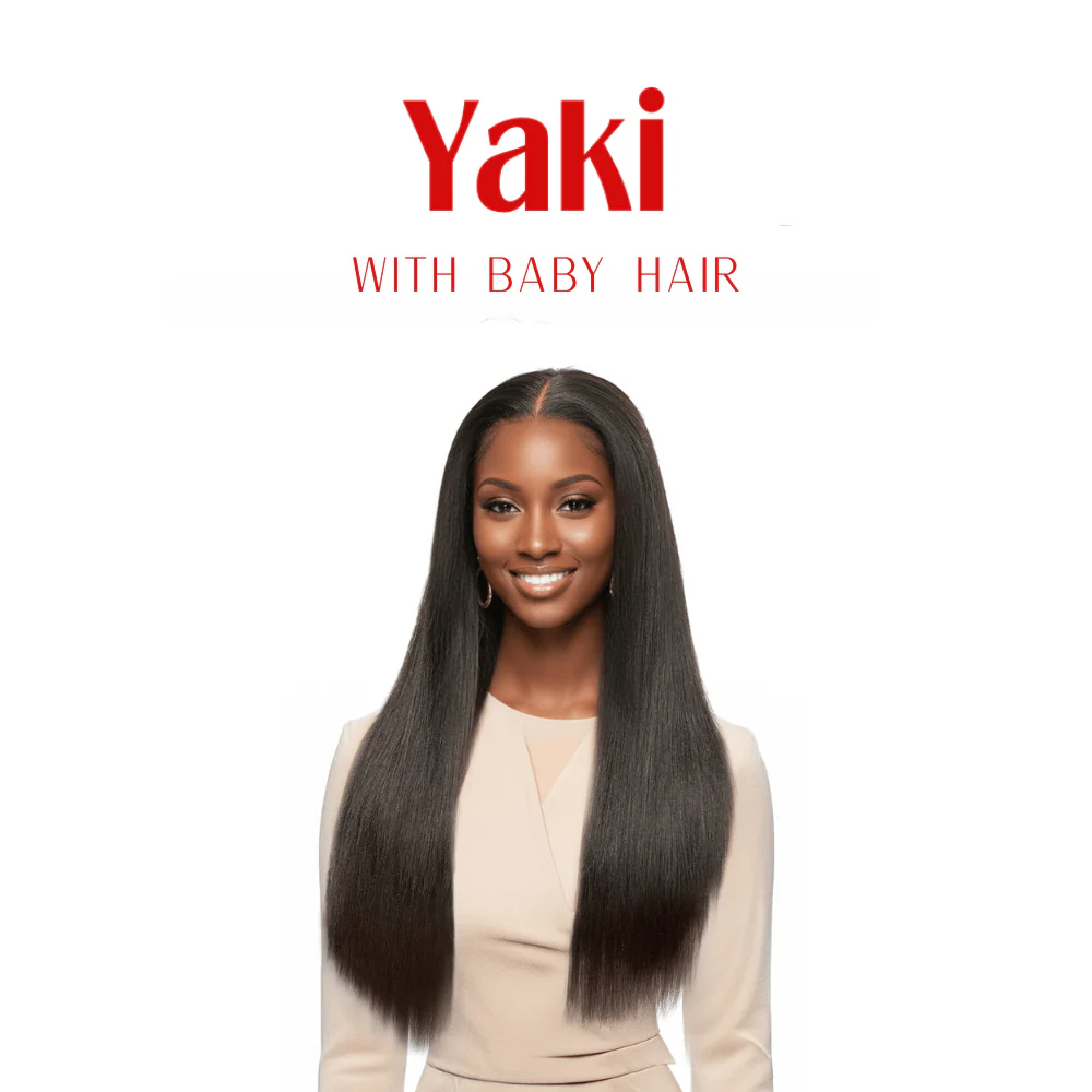 Dream Hair Yaki with Baby Hair 18" (natural color)